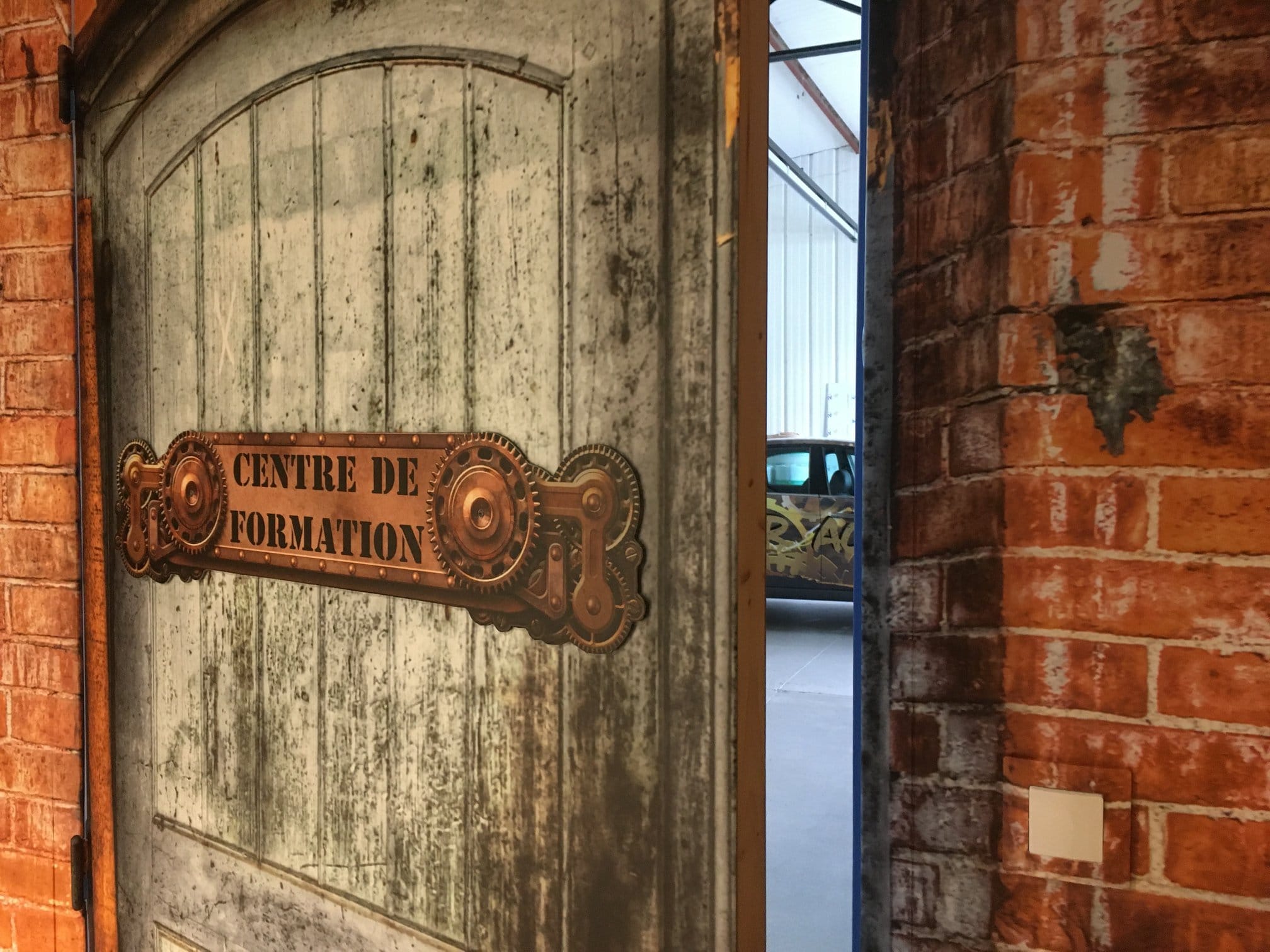 Entrée du Centre